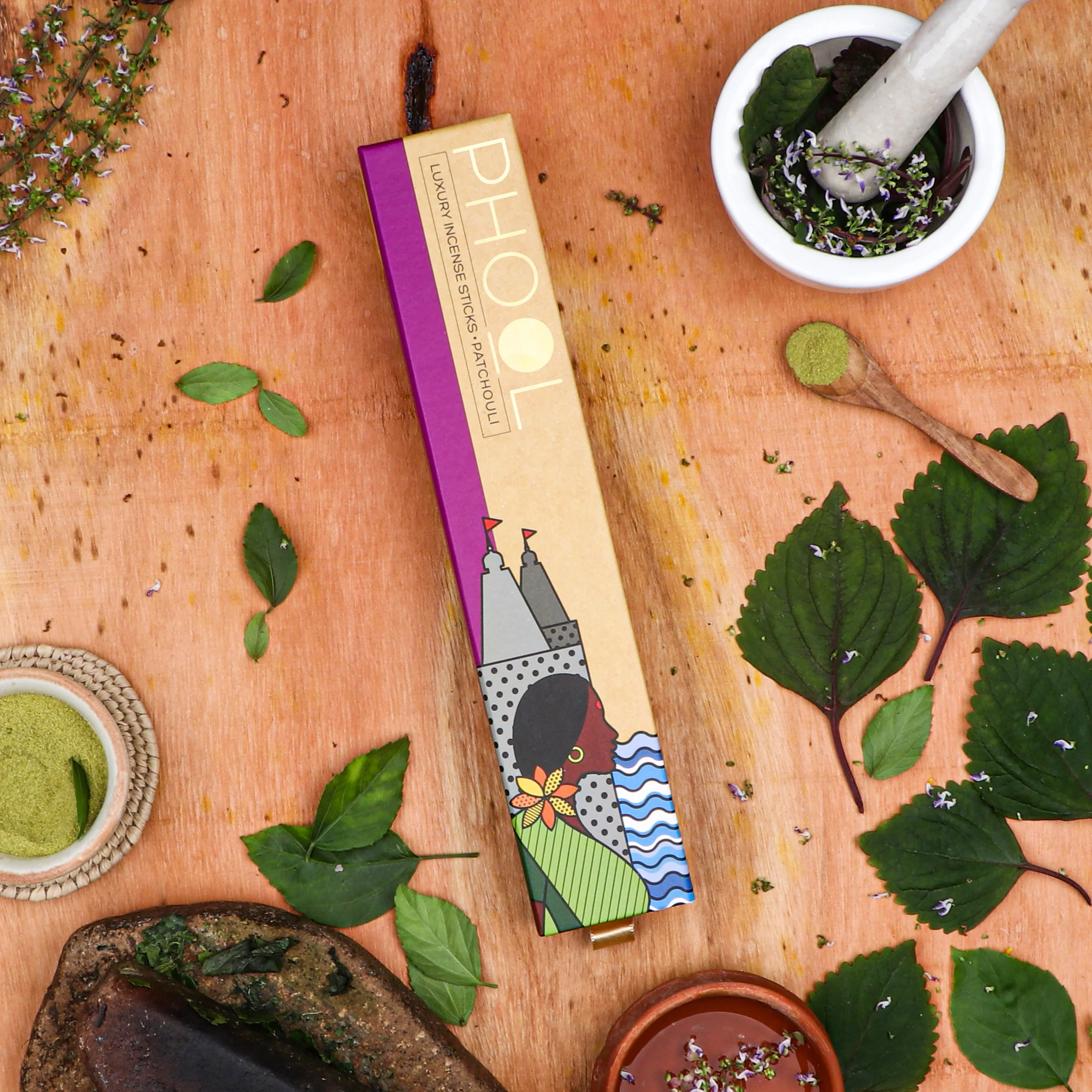 Phool Natural Incense Sticks - Patchouli - Image 3