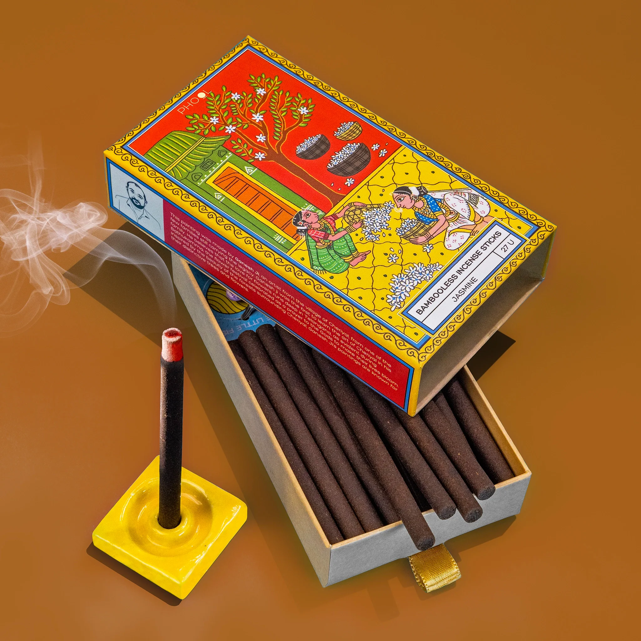 Phool Bambooless Incense Sticks - Jasmine - Image 4