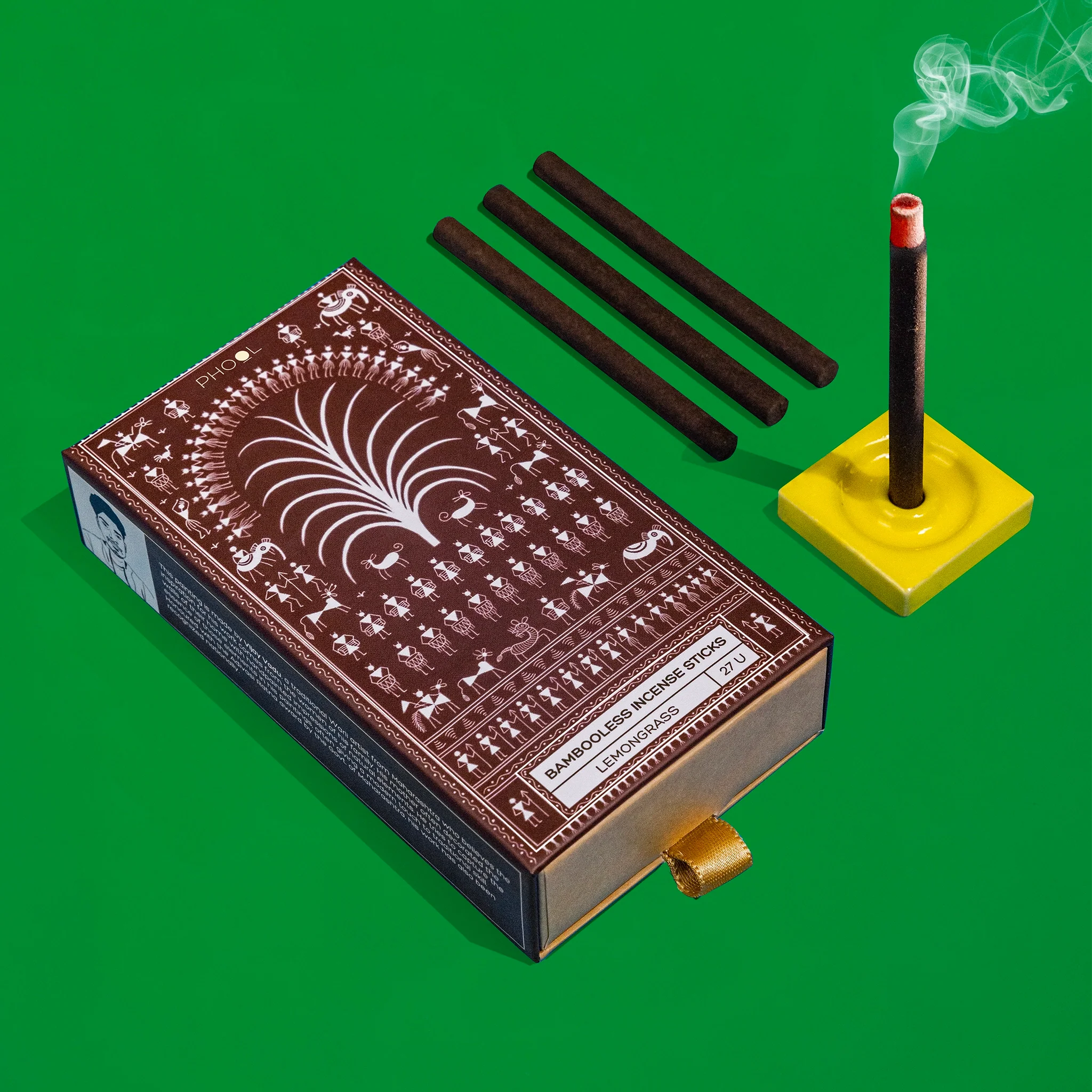Phool Bambooless Incense Sticks - Lemongrass - Image 3