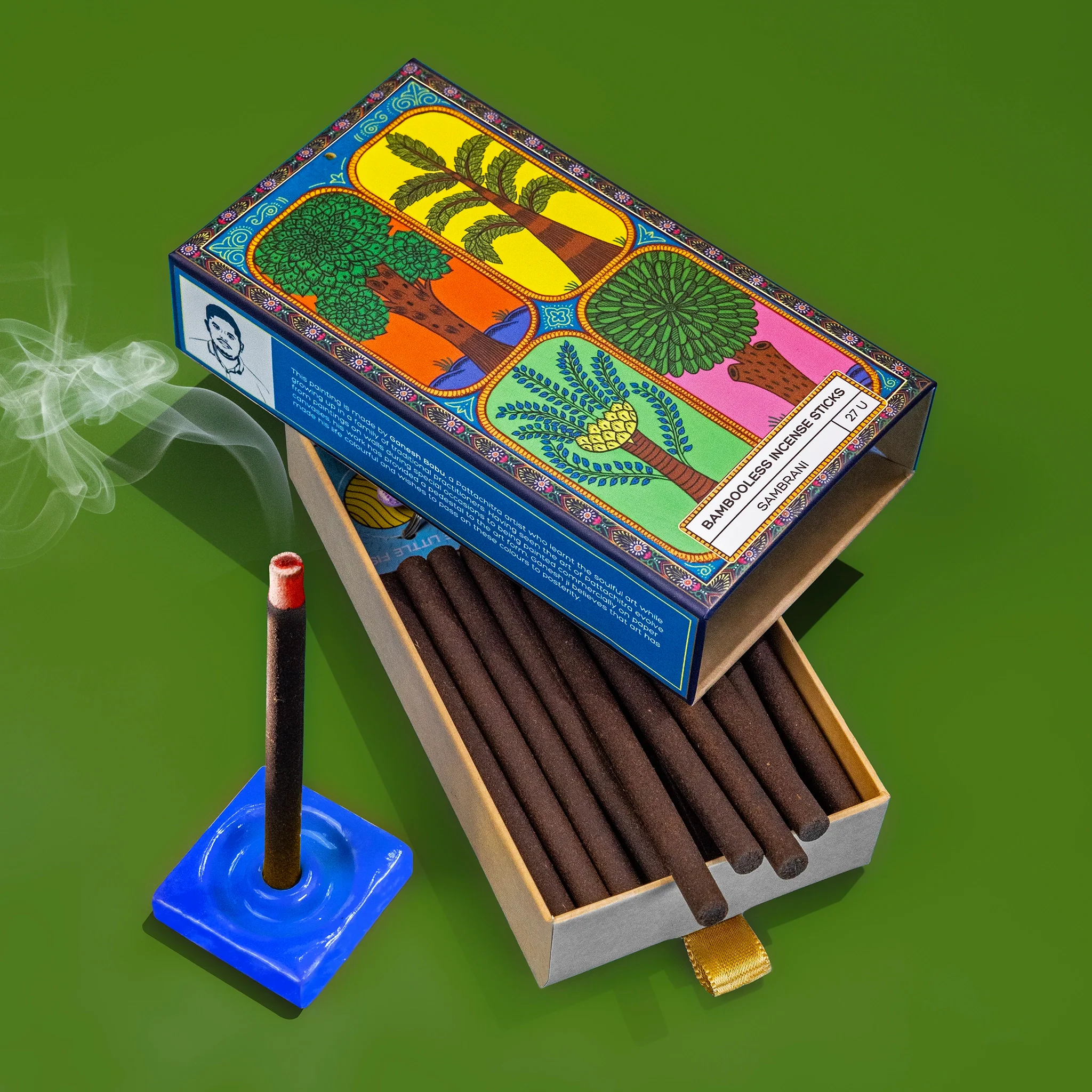 Phool Bambooless Incense Sticks - Sambrani - Image 3