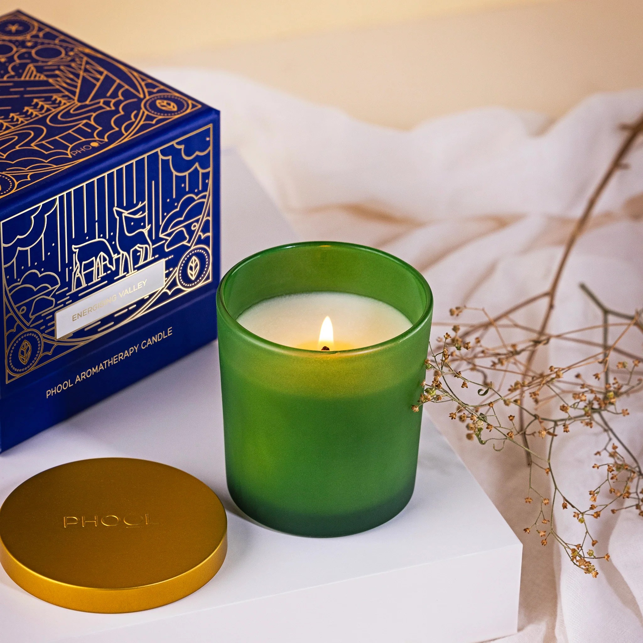 Phool Energising Valley Soy Candle - Image 3