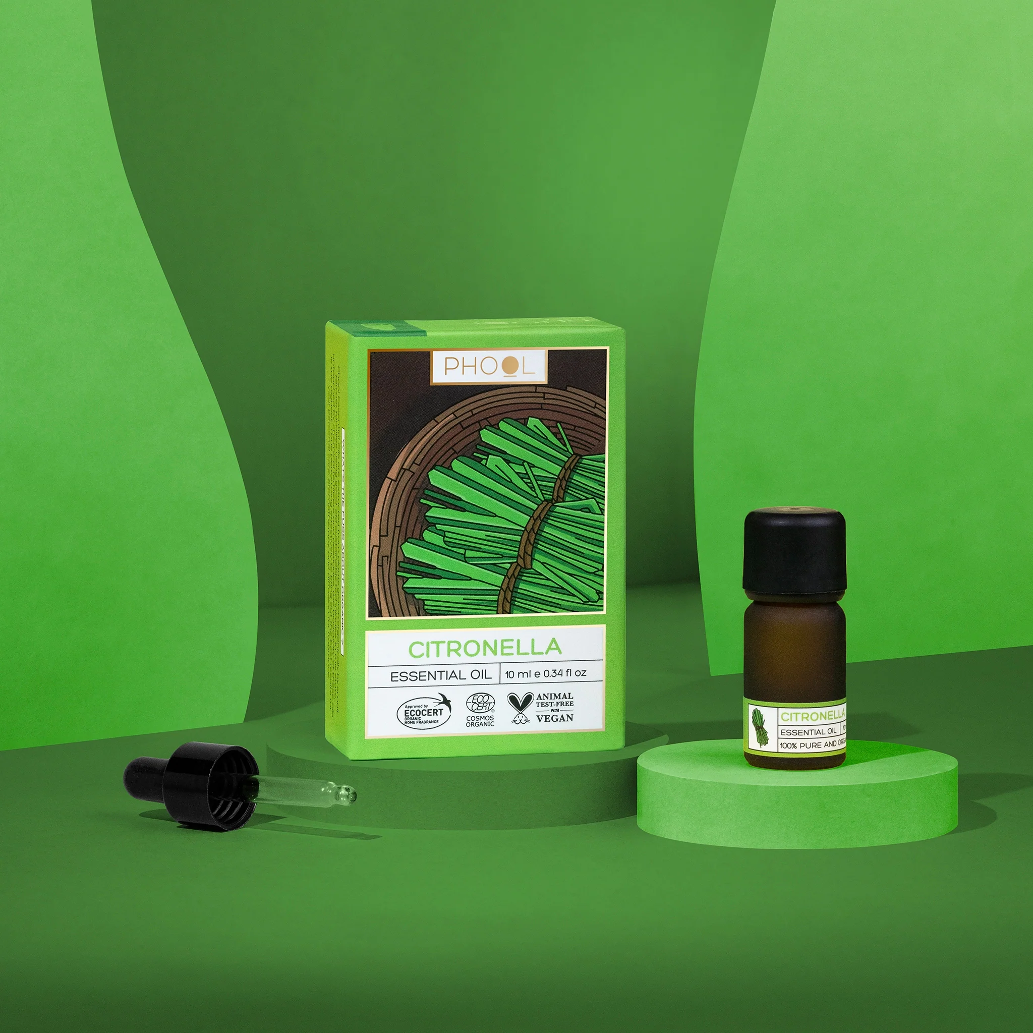 Phool Citronella Essential Oil (10ml) - Image 3
