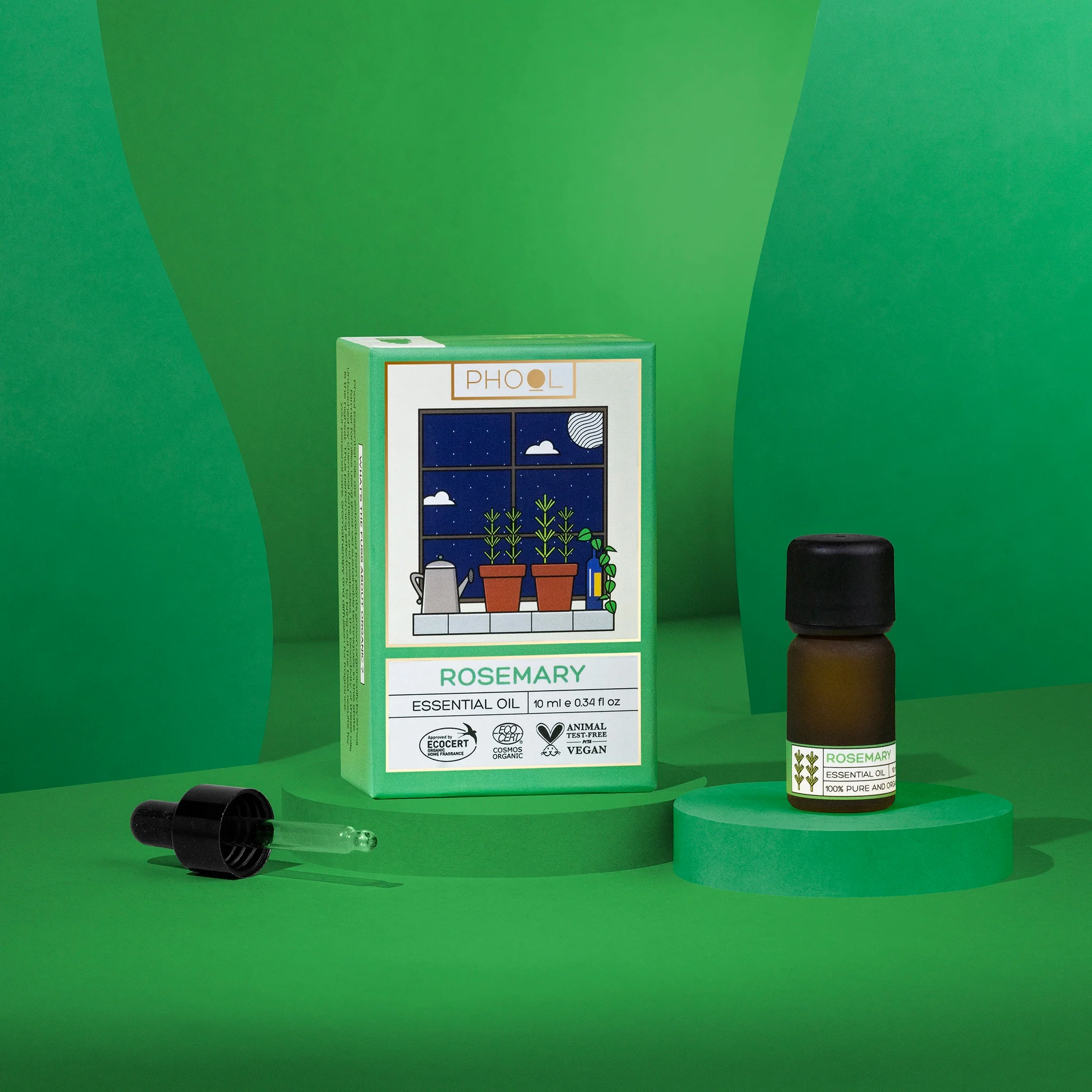 Phool Rosemary Essential Oil (10ml) - Image 3