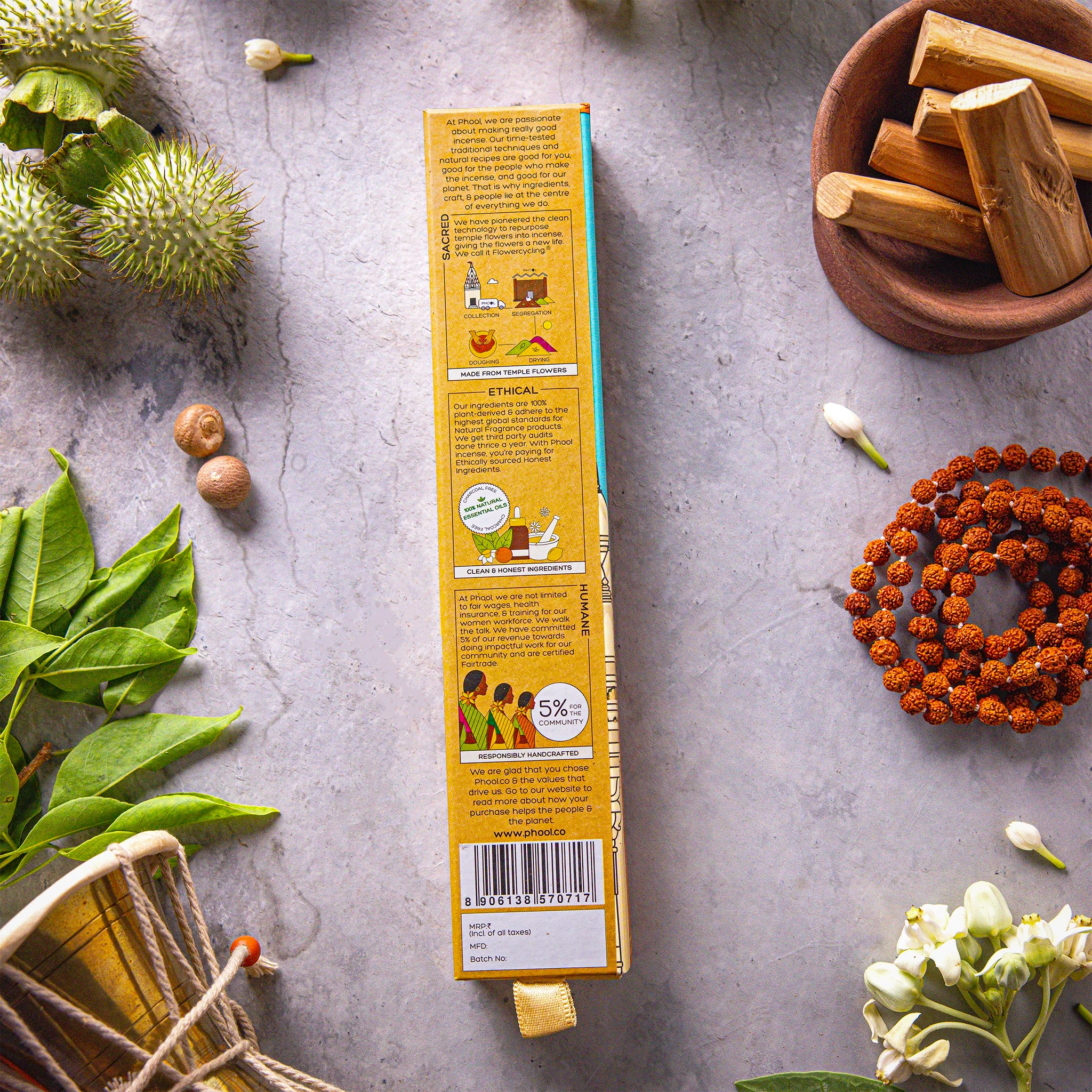 Phool KVT  Sandalwood Incense Sticks - Image 3