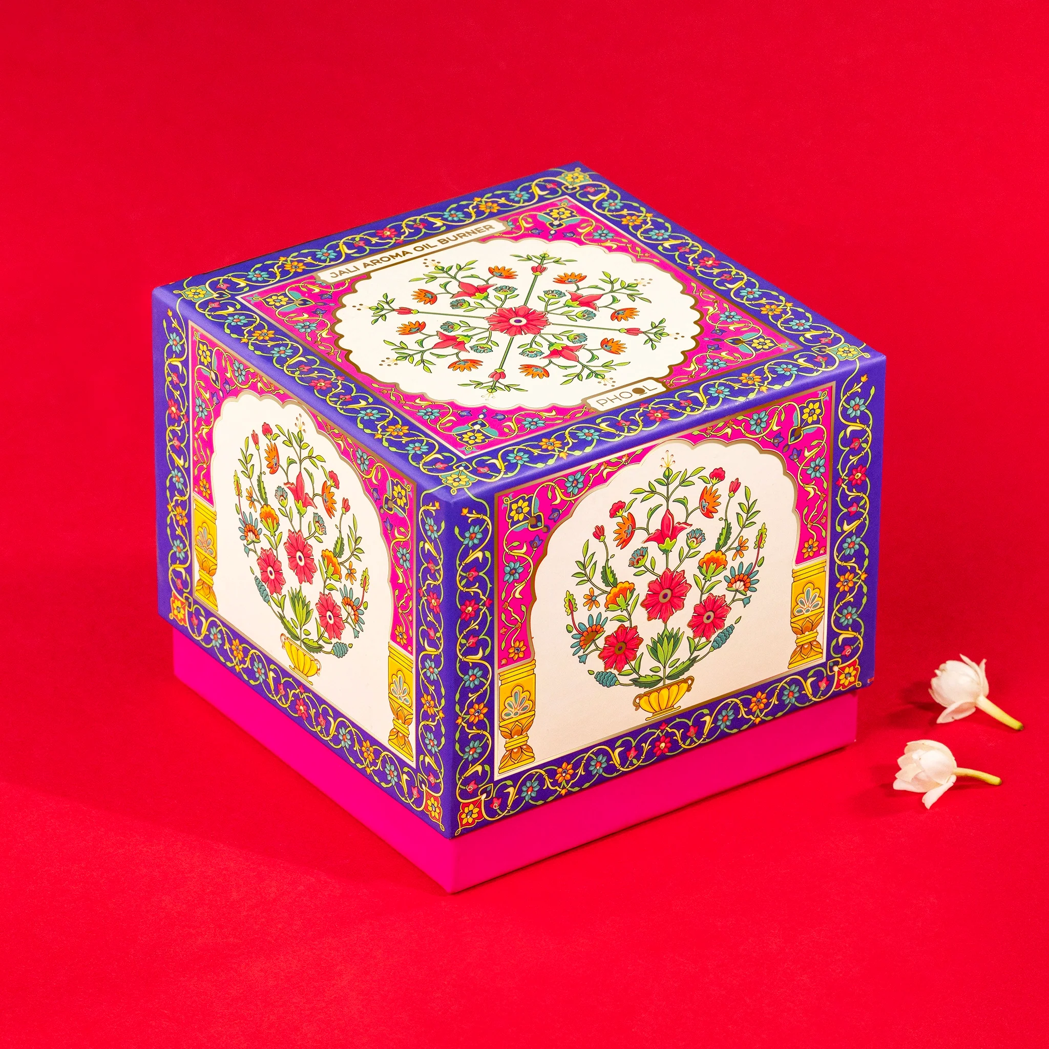 Phool Marble Jali Aroma Oil Burner - Image 4