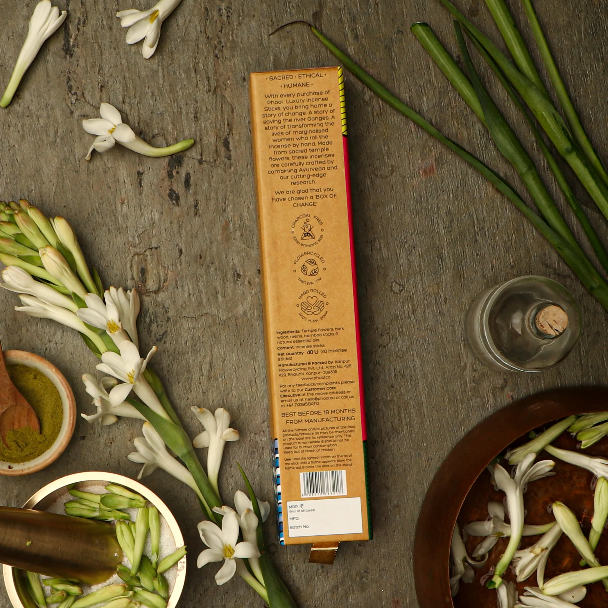 Phool Natural Incense Sticks - Tuberose - Image 3